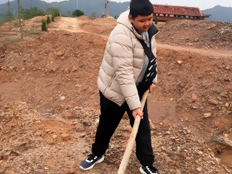 Give trees - Grow flowers - Sow hope