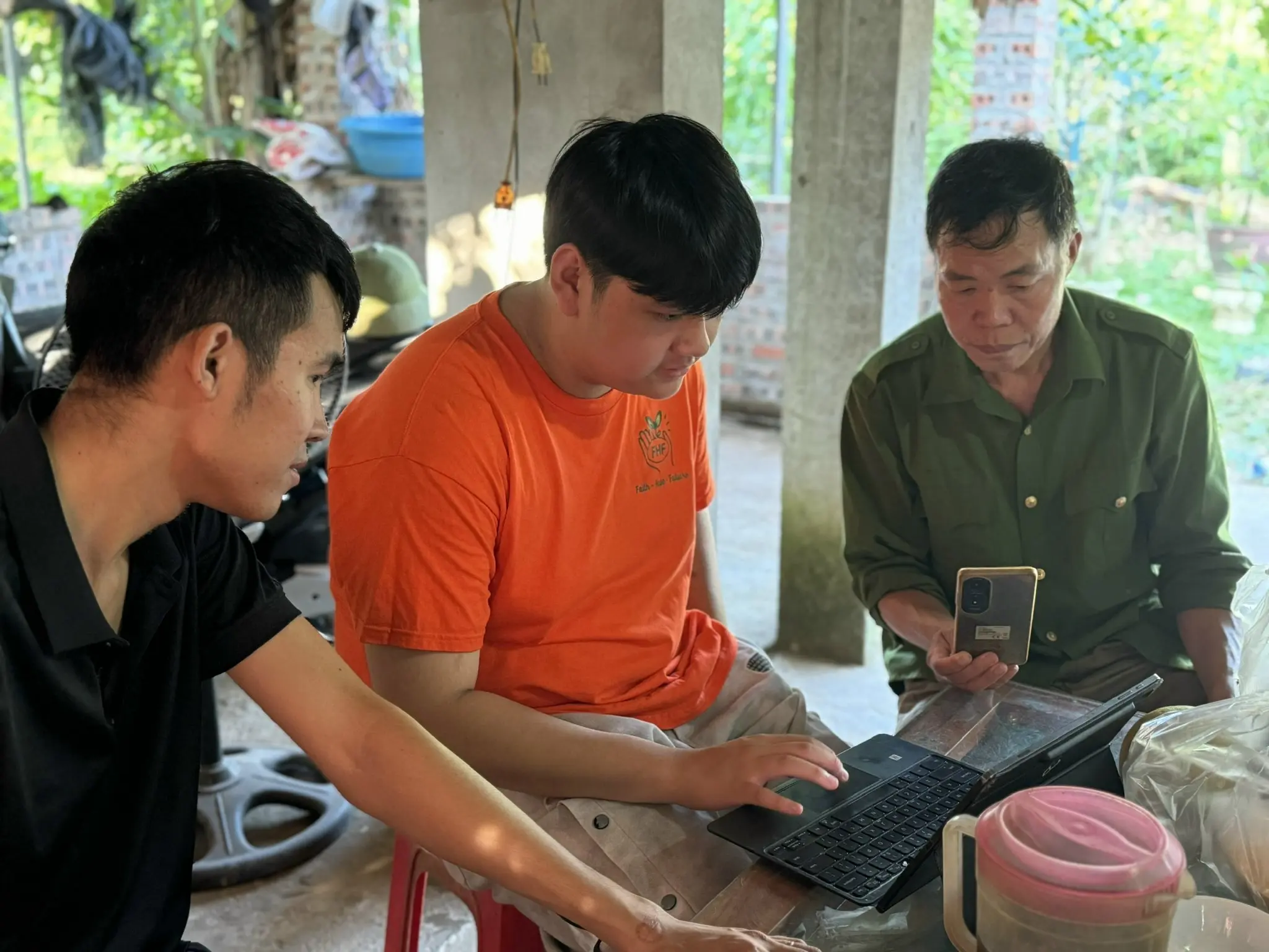 Give chicken - Send trust